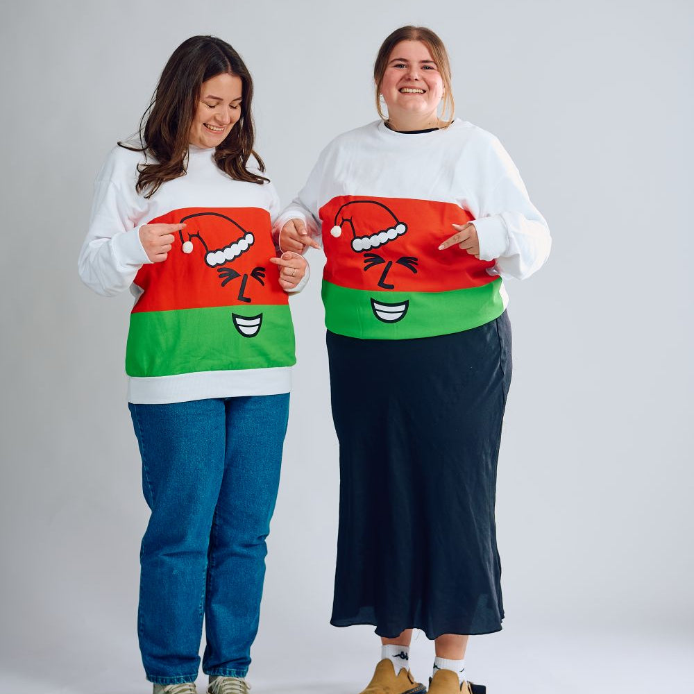 Siwmper Nadolig Oedolyn