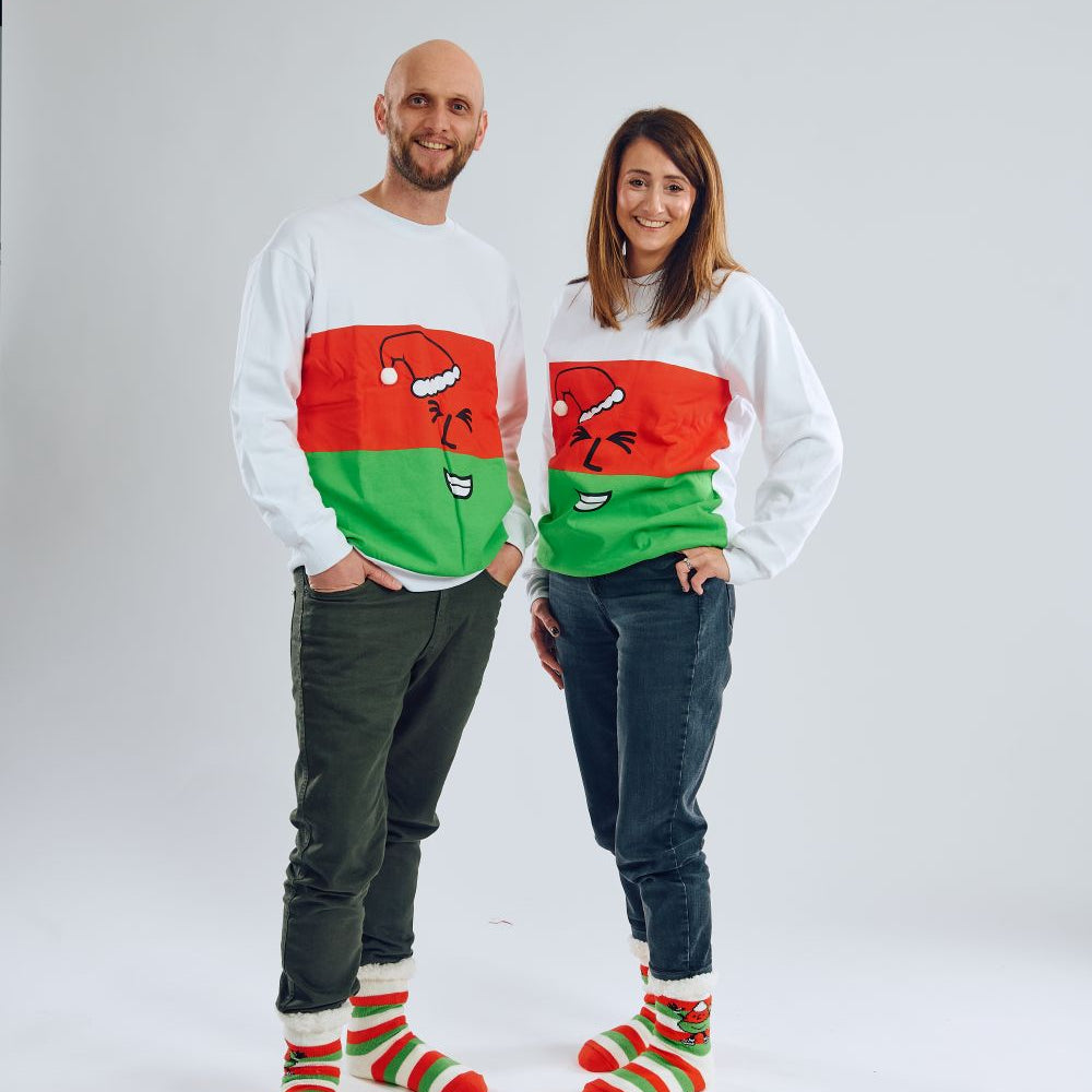 Siwmper Nadolig Oedolyn