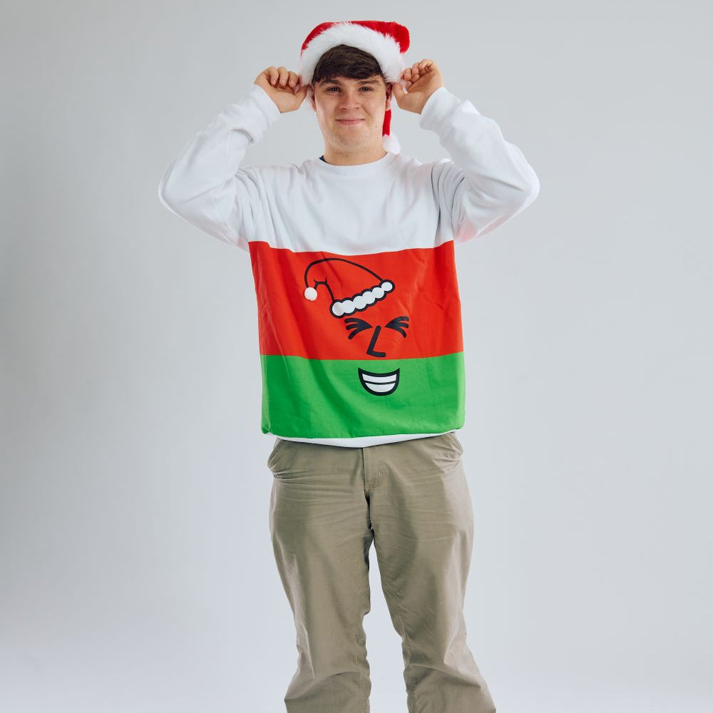 Siwmper Nadolig Oedolyn