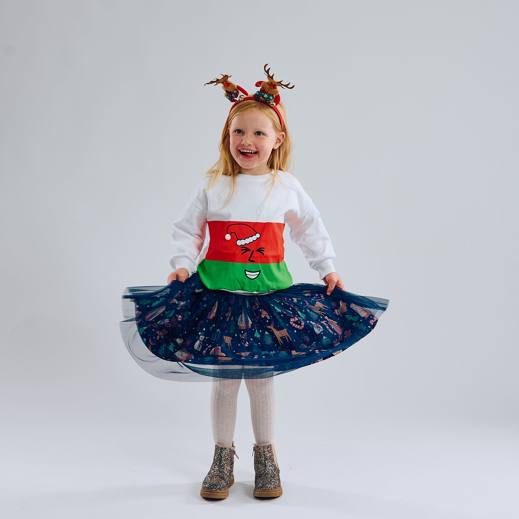 Siwmper Nadolig Plentyn