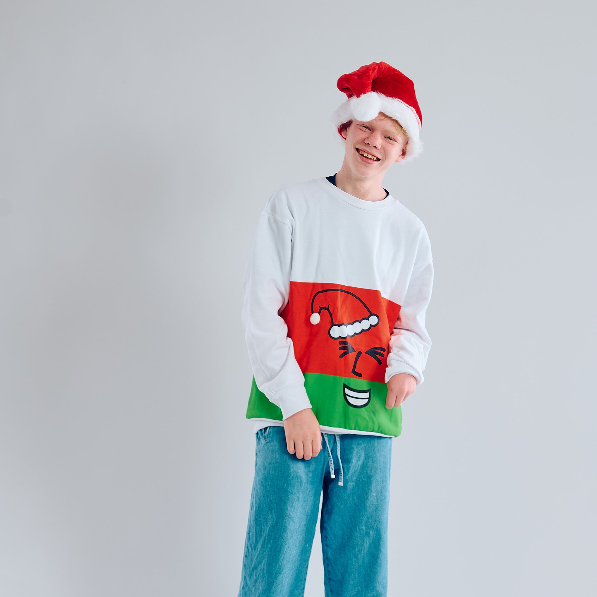 Siwmper Nadolig Plentyn